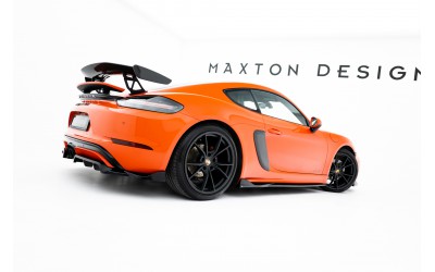 Side Skirts Diffusers V.2 Porsche 718 Cayman GTS 982c