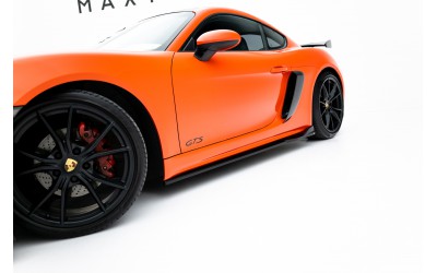 Side Skirts Diffusers V.2 Porsche 718 Cayman GTS 982c