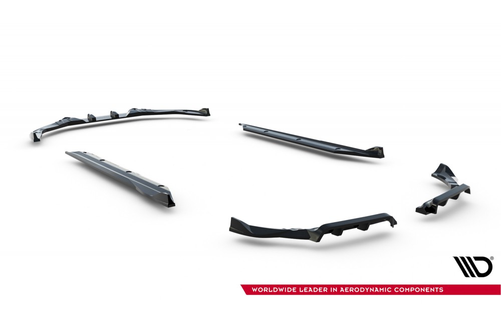 Set of Splitters Porsche 718 Cayman GTS 982c