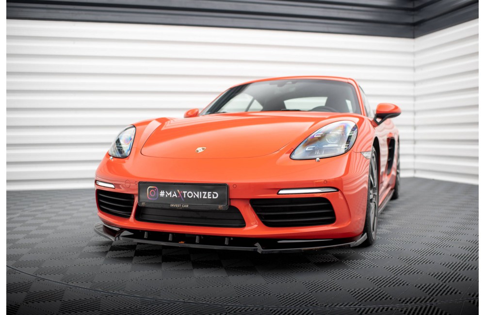 Set of Splitters Porsche 718 Cayman 982c