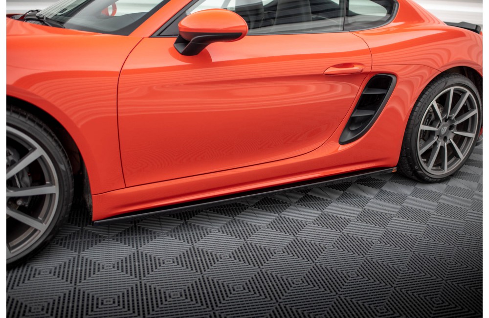 Set of Splitters Porsche 718 Cayman 982c