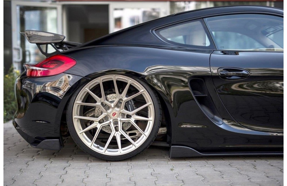 REAR SIDE SPLITTERS Porsche Cayman Mk2 981C
