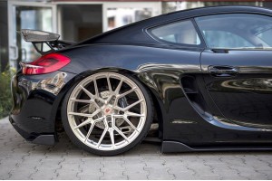 REAR SIDE SPLITTERS Porsche Cayman Mk2 981C