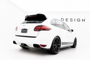 Rear Side Splitters Porsche Cayenne Turbo / Standard Mk2