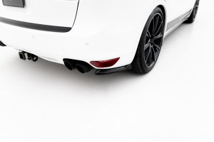 Rear Side Splitters Porsche Cayenne Turbo / Standard Mk2