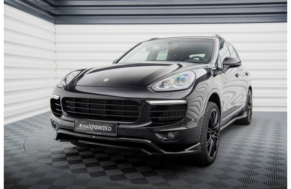 Front Splitter Porsche Cayenne Mk2 Facelift