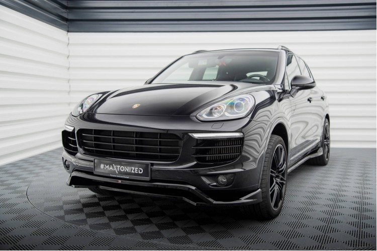 Μπροστινός splitter Porsche Cayenne Mk2 Facelift