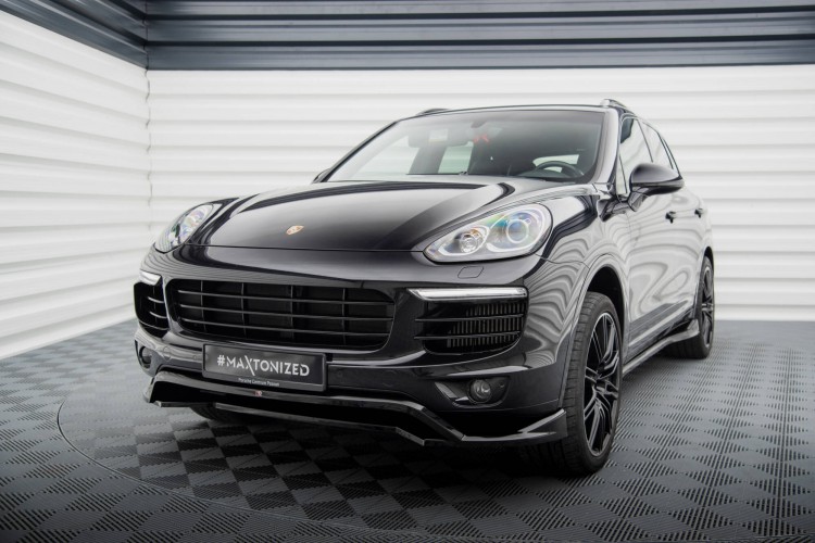 Μπροστινός splitter Porsche Cayenne Mk2 Facelift