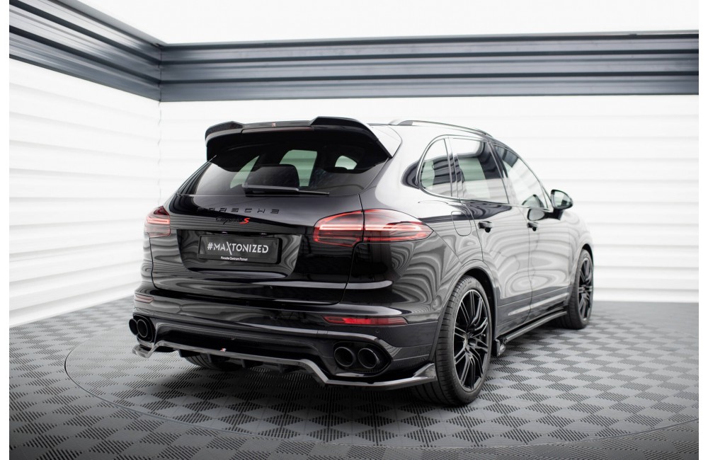 Rear Splitter (with vertical bars) Porsche Cayenne Mk2 Facelift