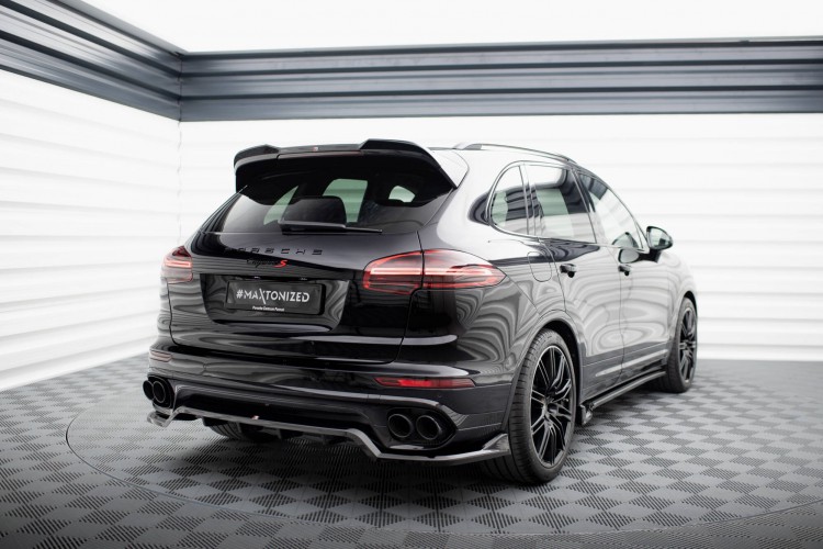 Πίσω Splitter (με κατακόρυφες ράβδους) Porsche Cayenne Mk2 Facelift