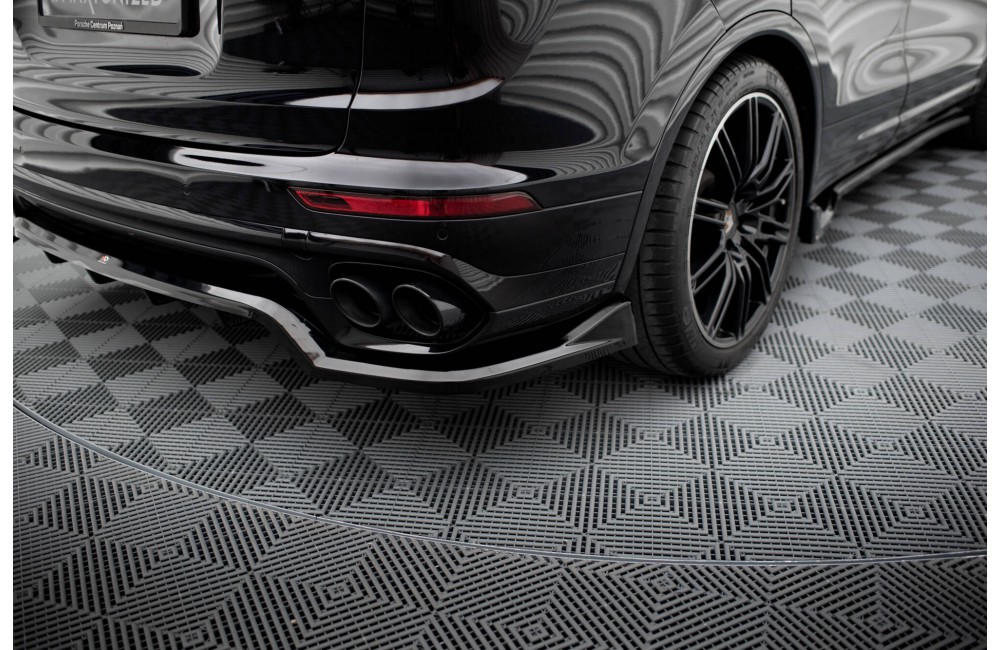 Rear Splitter (with vertical bars) Porsche Cayenne Mk2 Facelift