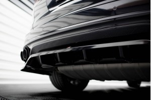 Rear Splitter (with vertical bars) Porsche Cayenne Mk2 Facelift