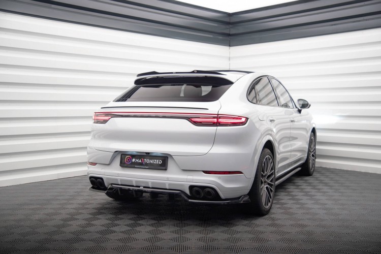Rear Splitter (with vertical bars) Porsche Cayenne SUV / Coupe Mk3 Facelift