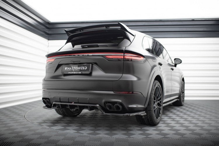 Πίσω Splitter (με κατακόρυφες ράβδους) Porsche Cayenne Sport Design SUV / Coupe Mk3