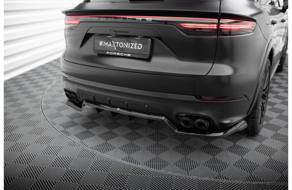 Rear Splitter (with vertical bars) Porsche Cayenne Sport Design Mk3