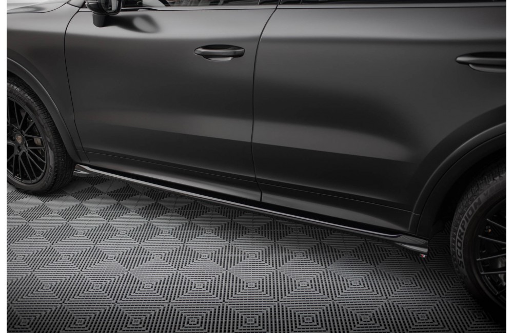 Side Skirts Diffusers Porsche Cayenne Sport Design Mk3 / Standard Mk3 Facelift
