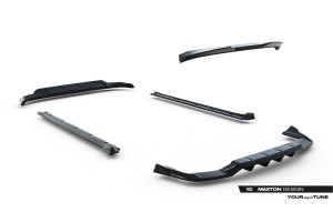 Set of Splitters Porsche Cayenne SUV Mk3 Facelift