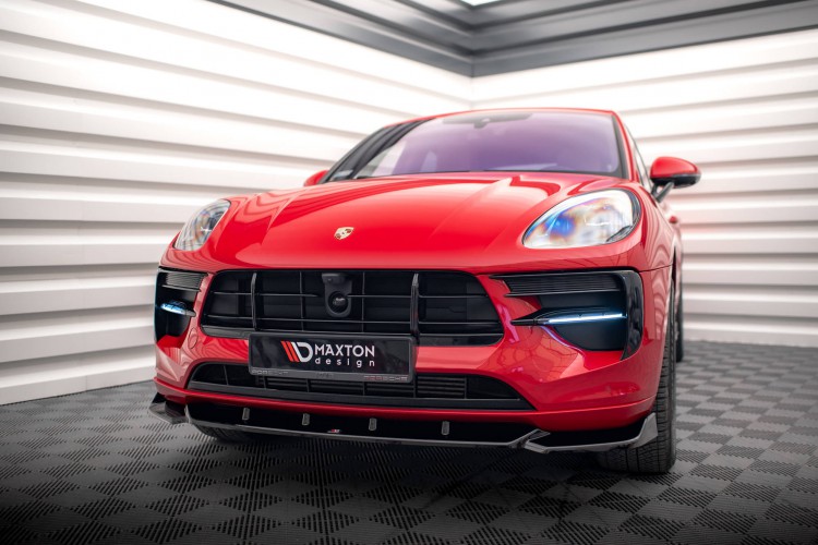 Πρόσθιο Splitter V.1 Porsche Macan GTS / Sport Design Mk1 Facelift