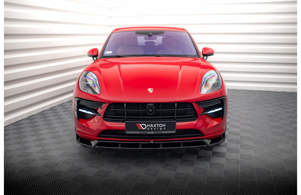Front Splitter V.2 Porsche Macan GTS / Sport Design Mk1 Facelift