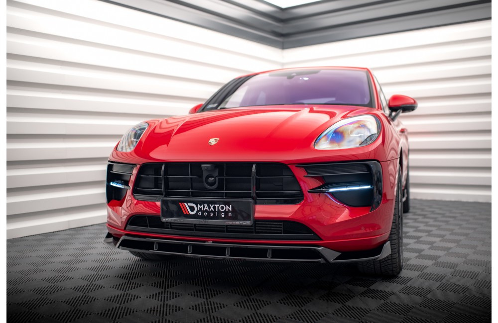 Front Splitter V.2 Porsche Macan GTS / Sport Design Mk1 Facelift