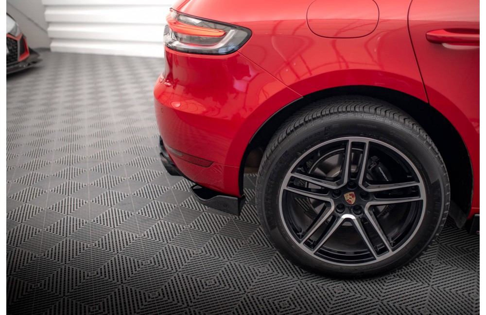 Rear Side Splitters Porsche Macan GTS / Sport Design Mk1 Facelift
