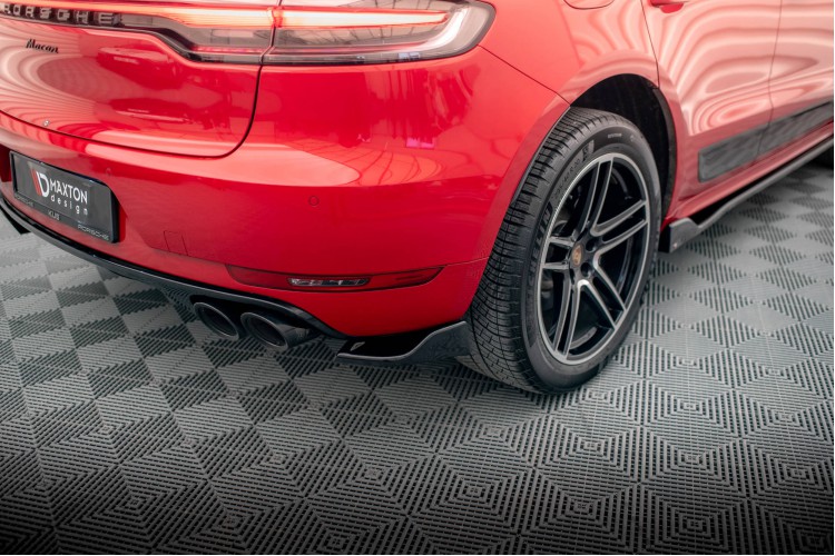 Πίσω Πλευρικοί Splitters Porsche Macan GTS / Sport Design Mk1 Facelift
