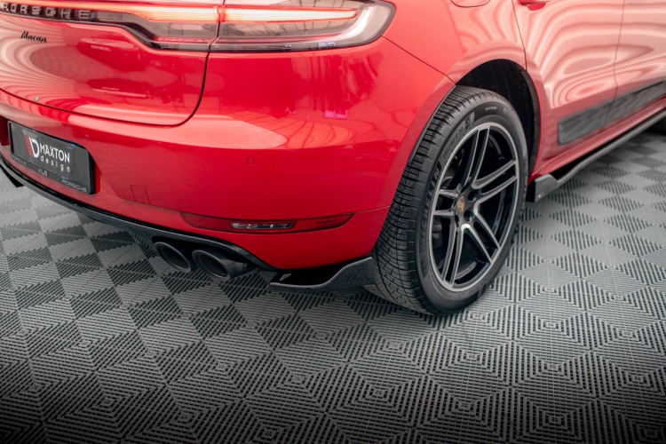 Πίσω Πλευρικοί Splitters Porsche Macan GTS / Sport Design Mk1 Facelift