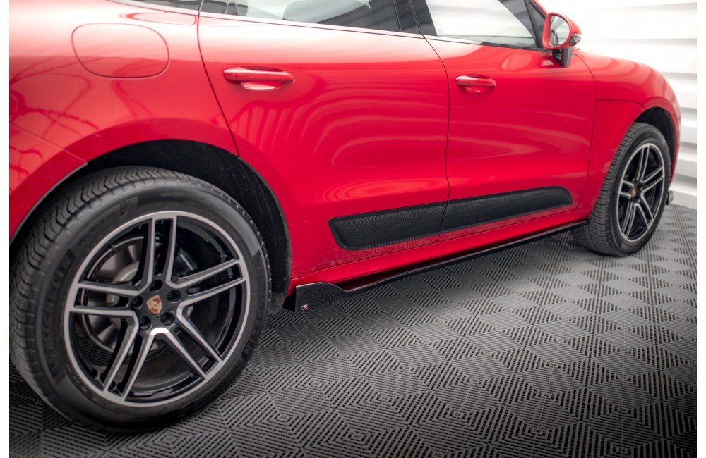 Side Skirts Diffusers V.2 Porsche Macan Mk1 Side Skirts Diffusers V.2 Porsche Macan Mk1