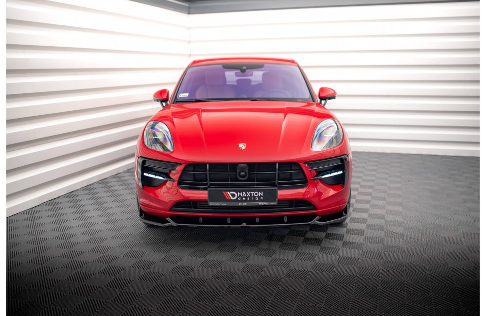 Set of Splitters Porsche Macan GTS / Sport Design Mk1 Facelift