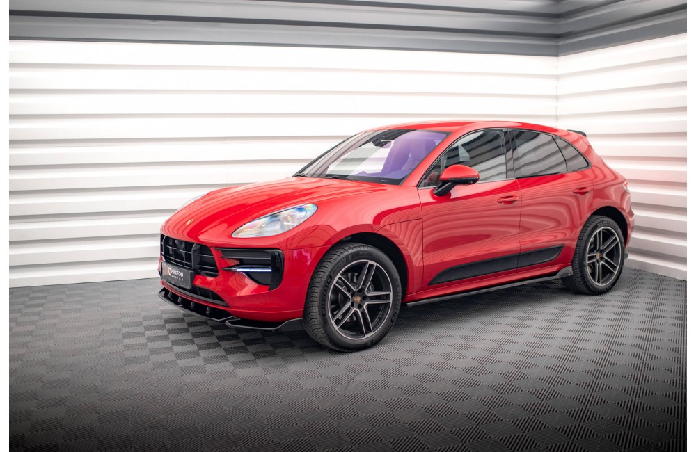 Set of Splitters Porsche Macan GTS / Sport Design Mk1 Facelift
