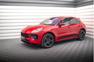 Set of Splitters Porsche Macan GTS / Sport Design Mk1 Facelift