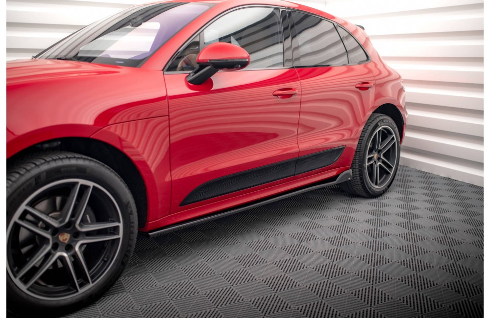 Set of Splitters Porsche Macan GTS / Sport Design Mk1 Facelift
