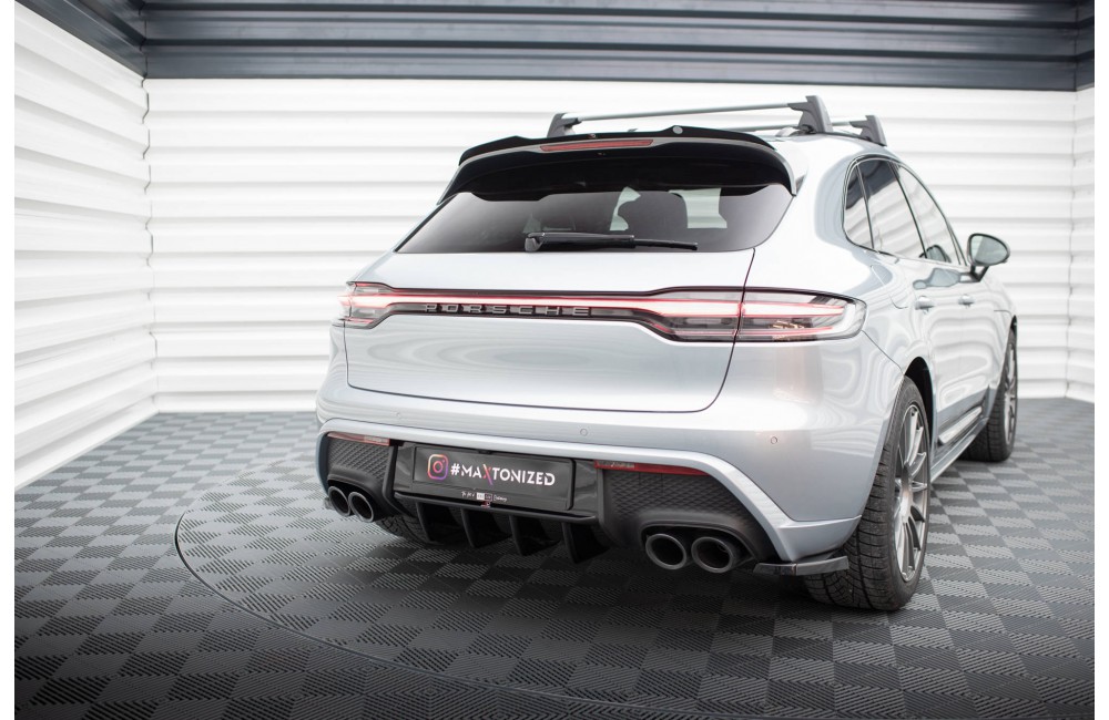 Rear Side Splitters Porsche Macan Mk1 Facelift 2
