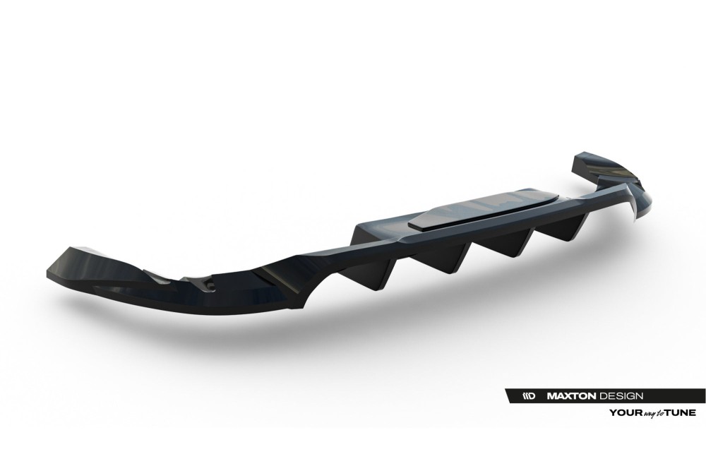 Rear Splitter (with vertical bars) Porsche Macan EV Mk1