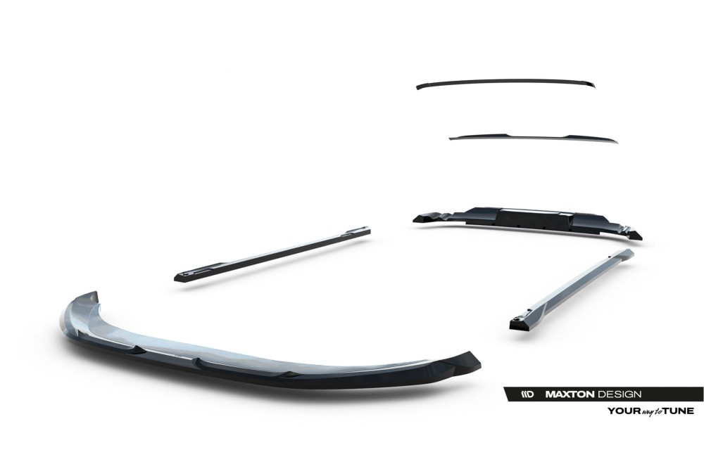 Set of Splitters Porsche Macan EV Mk1