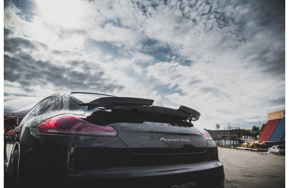 Spoiler Cap Porsche Panamera Turbo 970 Facelift Spoiler Cap Porsche Panamera Turbo 970 Facelift