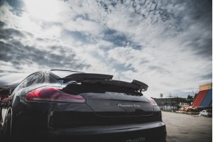 Spoiler Cap Porsche Panamera Turbo 970 Facelift Spoiler Cap Porsche Panamera Turbo 970 Facelift