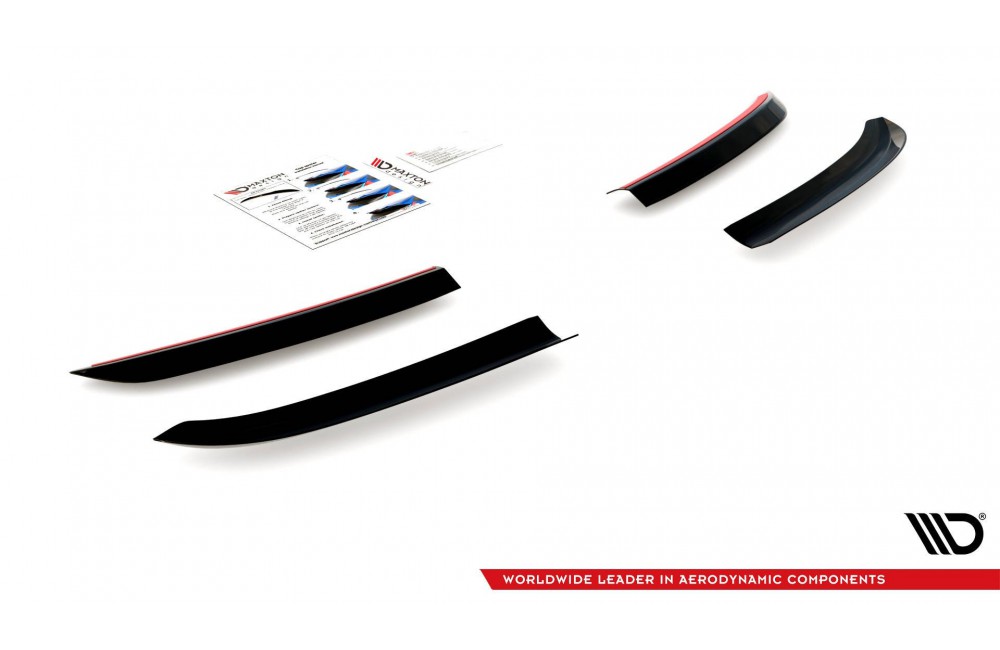 Spoiler Cap Porsche Panamera Turbo 970 Facelift Spoiler Cap Porsche Panamera Turbo 970 Facelift