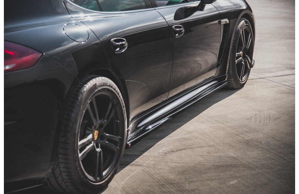 Side Skirts Diffusers V.1 Porsche Panamera Turbo 970 Facelift Side Skirts Diffusers V.1 Porsche Panamera Turbo 970 Facelift