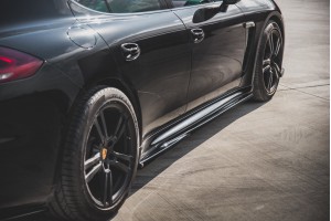 Side Skirts Diffusers V.1 Porsche Panamera Turbo 970 Facelift Side Skirts Diffusers V.1 Porsche Panamera Turbo 970 Facelift