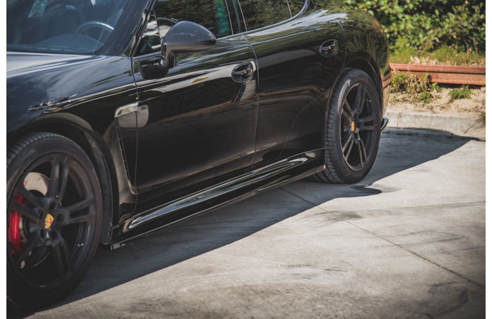Side Skirts Diffusers V.1 Porsche Panamera Turbo 970 Facelift Side Skirts Diffusers V.1 Porsche Panamera Turbo 970 Facelift