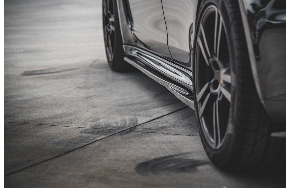 Side Skirts Diffusers V.1 Porsche Panamera Turbo 970 Facelift Side Skirts Diffusers V.1 Porsche Panamera Turbo 970 Facelift