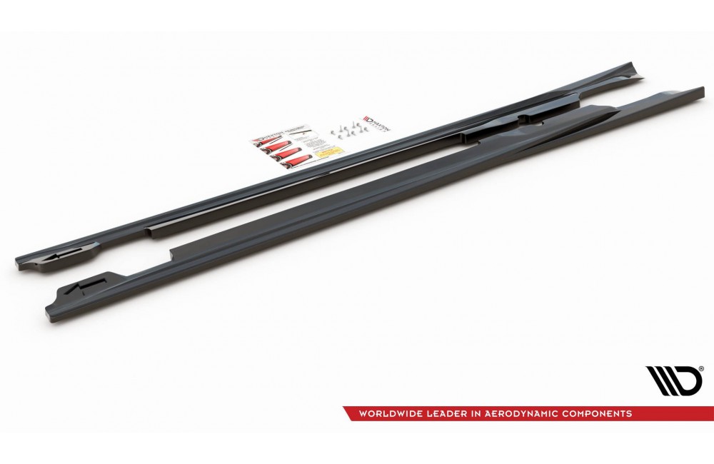 Side Skirts Diffusers V.1 Porsche Panamera Turbo 970 Facelift Side Skirts Diffusers V.1 Porsche Panamera Turbo 970 Facelift
