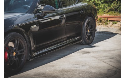 Side Skirts Diffusers V.1 Porsche Panamera Turbo 970 Facelift