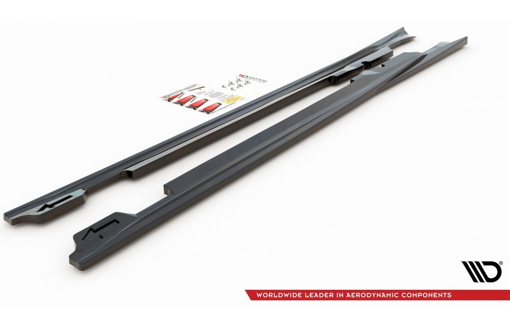 Side Skirts Diffusers V.1 Porsche Panamera Turbo 970 Facelift Side Skirts Diffusers V.1 Porsche Panamera Turbo 970 Facelift