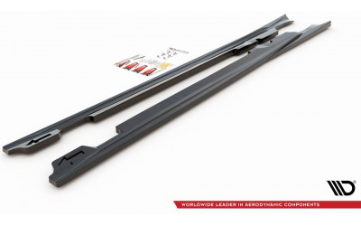 Side Skirts Diffusers V.1 Porsche Panamera Turbo 970 Facelift