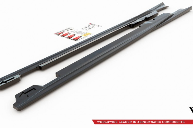 Side Skirts Diffusers V.1 Porsche Panamera Turbo 970 Facelift