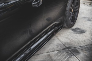 Side Skirts Diffusers V.2 Porsche Panamera Turbo 970 Facelift Side Skirts Diffusers V.2 Porsche Panamera Turbo 970 Facelift