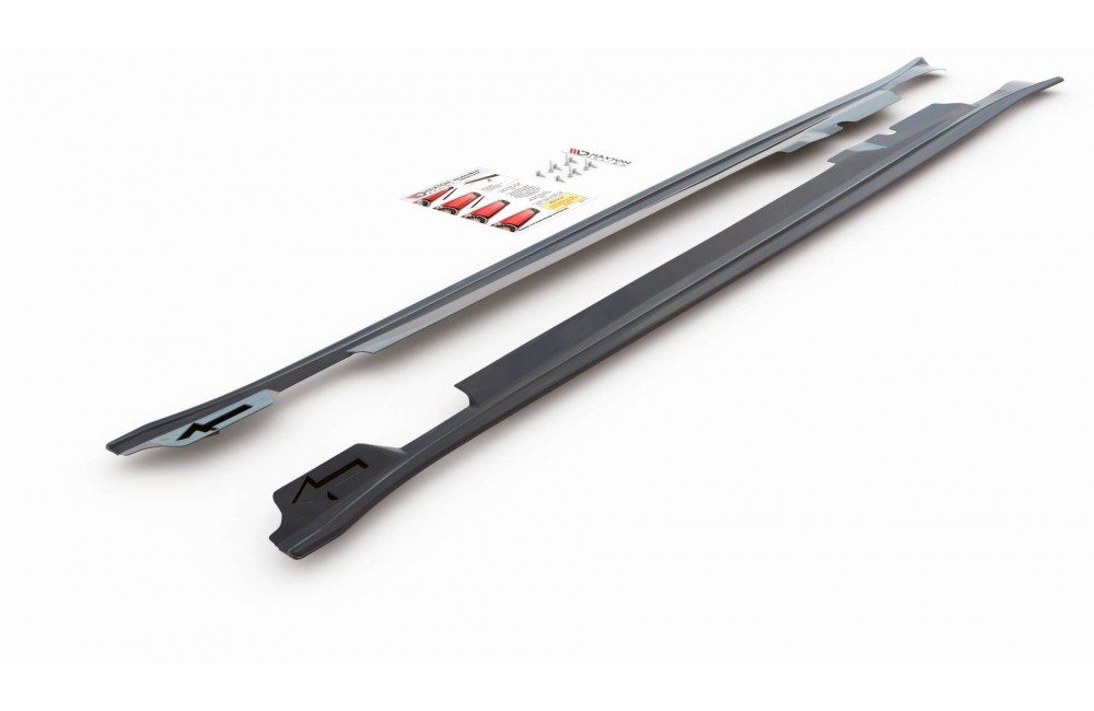 Side Skirts Diffusers V.2 Porsche Panamera Turbo 970 Facelift Side Skirts Diffusers V.2 Porsche Panamera Turbo 970 Facelift