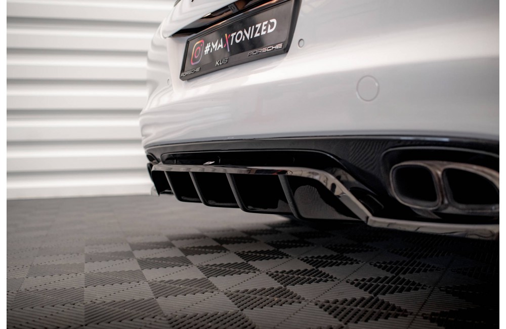 Rear Splitter (with vertical bars) Porsche Panamera Turbo 970